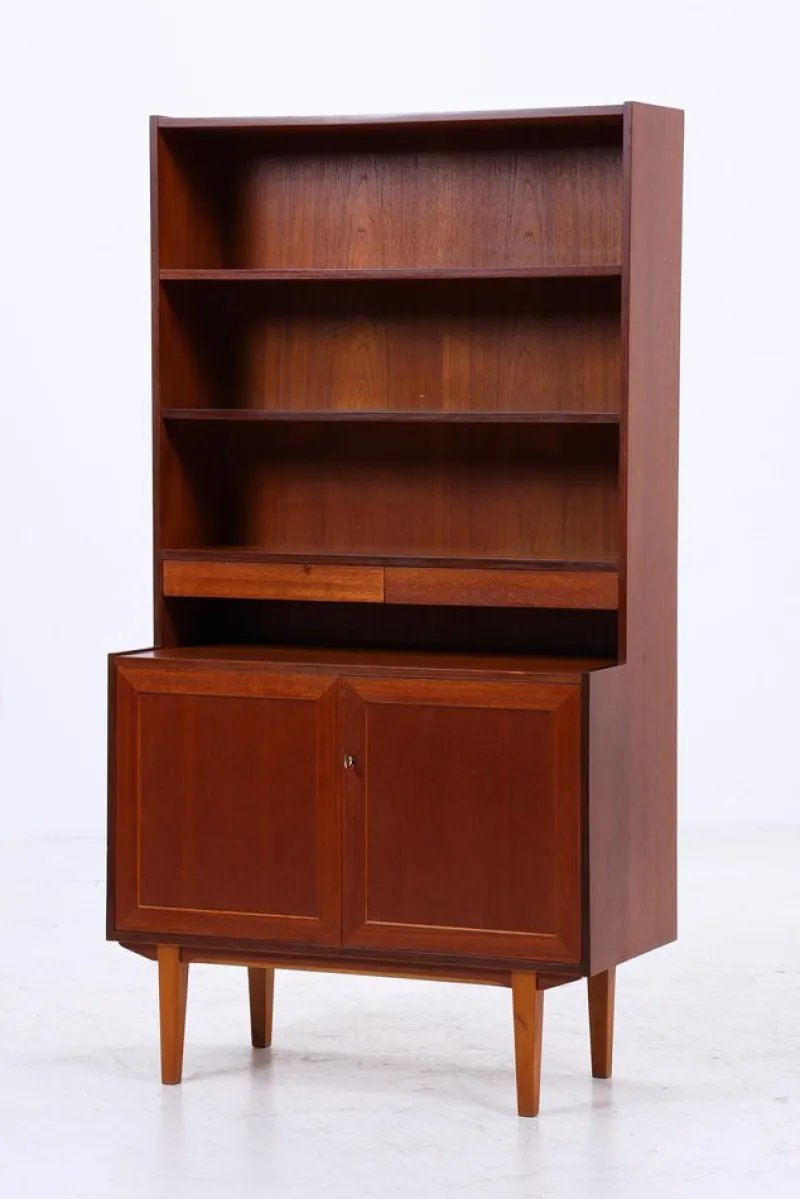Online Pamono Vintage Teak Bookcase, 1960s
