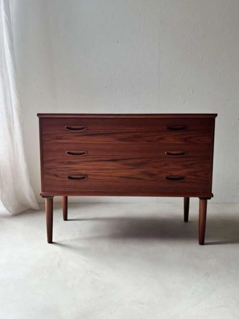 Discount Pamono Vintage Teak Chest of Drawers, 1960s