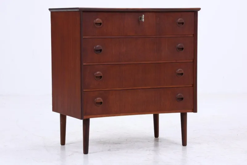 Hot Pamono Vintage Teak Chest of Drawers, 1970s