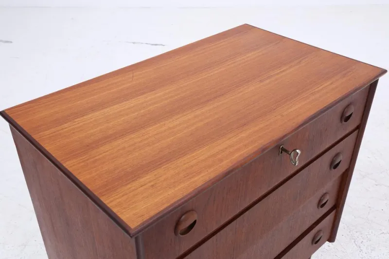 Hot Pamono Vintage Teak Chest of Drawers, 1970s