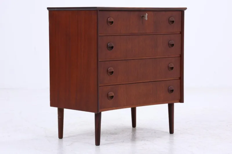Hot Pamono Vintage Teak Chest of Drawers, 1970s