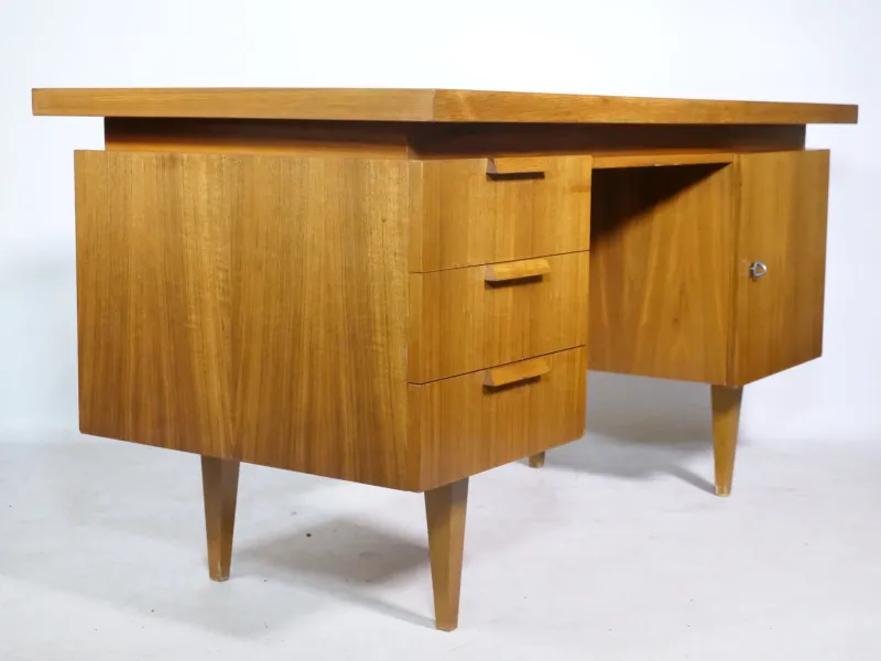 Pamono Vintage Teak Desk, 1960s> Desks