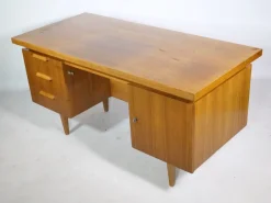 Pamono Vintage Teak Desk, 1960s><noscript><img width=