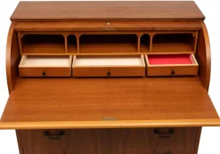 Pamono Vintage Teak Secretary by Egon Ostergaard, Sweden, 1960s><noscript><img width=