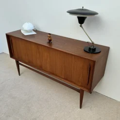 Pamono Vintage Teak Sideboard by Heinrich Riestenpatt, 1960><noscript><img width=