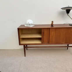 Pamono Vintage Teak Sideboard by Heinrich Riestenpatt, 1960><noscript><img width=