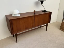 Pamono Vintage Teak Sideboard by Heinrich Riestenpatt, 1960><noscript><img width=