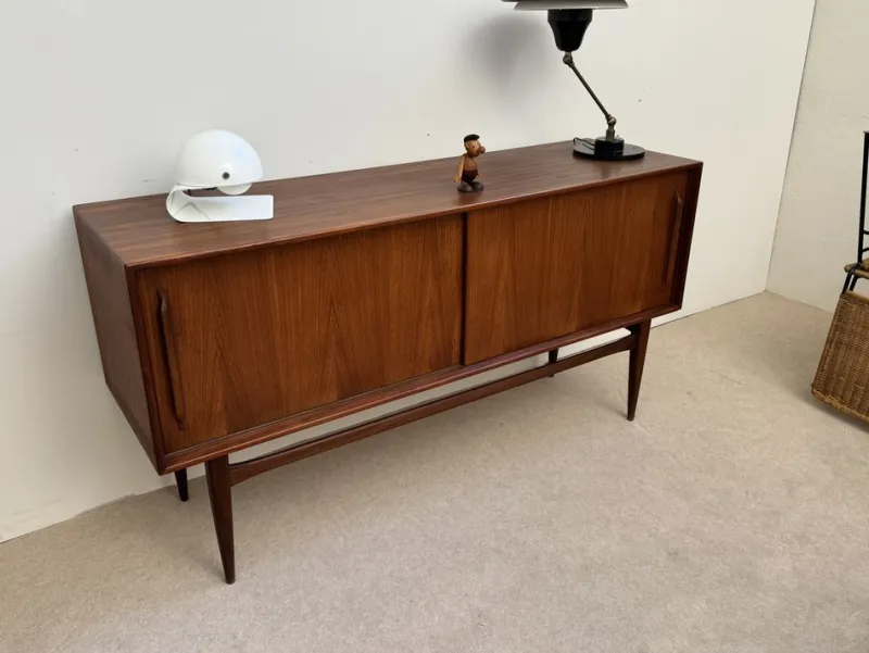 Pamono Vintage Teak Sideboard by Heinrich Riestenpatt, 1960> Sideboards & Buffets