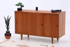 Online Pamono Vintage Teak Sideboard by Kajsa & Nils Nisse Strinning, 1960s