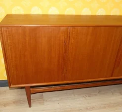 Pamono Vintage Teak Sideboard by Heinrich Riestenpatt for RT Möbel, 1960s><noscript><img width=