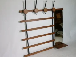 Outlet Pamono Vintage Teak Wall Coat Rack, 1960s