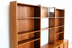 Pamono Vintage Teak Wall Unit, 1960s><noscript><img width=