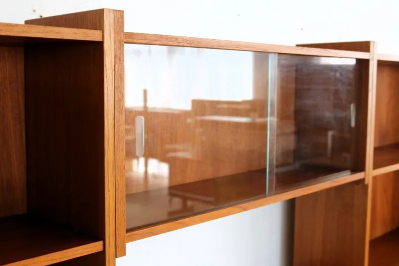 Pamono Vintage Teak Wall Unit, 1960s> Shelves & Wall Units
