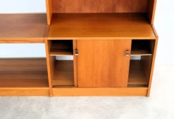 Pamono Vintage Teak Wall Unit, 1960s><noscript><img width=