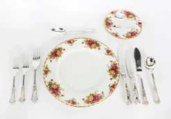 Online Pamono Vintage 20th Century Sterling Silver Cutlery Set, 1978, Set of 127