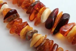 Pamono Vintage Three Amber Necklaces, 1960s, Set of 3><noscript><img width=