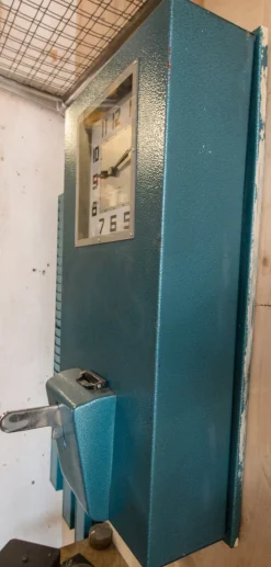 Pamono Vintage Time & Attendance Clock from Lambert, 1978><noscript><img width=