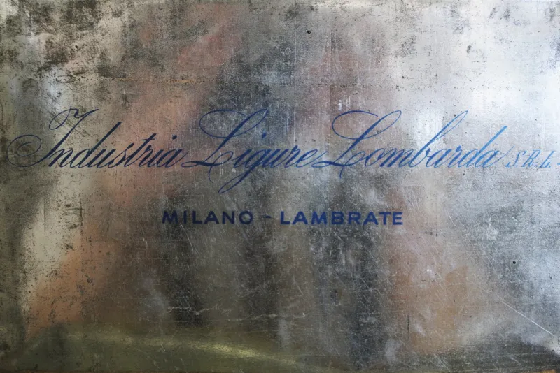 Pamono Vintage Tin Boxes from Industria Ligure Lombarda SRL, 19​​60s, Set of 3> Trunks Crates & Baskets