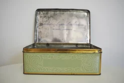 Pamono Vintage Tin Boxes from Industria Ligure Lombarda SRL, 19​​60s, Set of 3><noscript><img width=