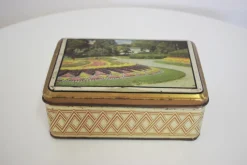 Pamono Vintage Tin Boxes from Industria Ligure Lombarda SRL, 19​​60s, Set of 3><noscript><img width=