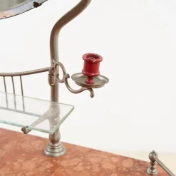 Pamono Vintage Toilet Table in Pink Marble, 1920s> Dressing Tables