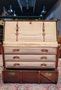Pamono Vintage Travel Trunk, 1940s><noscript><img width=