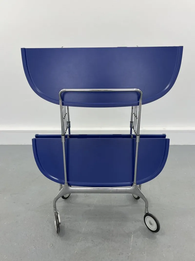 Pamono Vintage Trolley by Antonio Citterio for Kartell, 1970s> Serving Bar Carts & Trolleys