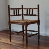 Hot Pamono Vintage Turned Wood Corner Chair, 1950s