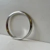 Pamono Vintage Twisted Silver Bracelet Bangle by Vivianna Torun Bülow-Hübe for Georg Jensen, 1970s> Bracelets