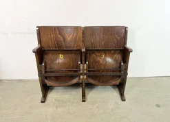 Online Pamono Vintage Two-Seat Cinema Bench from Ton, 1960s
