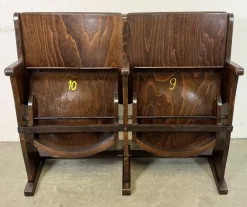 Online Pamono Vintage Two-Seat Cinema Bench from Ton, 1960s