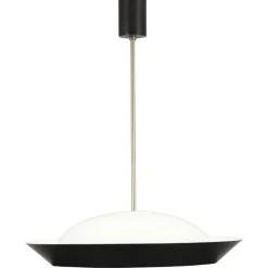 Pamono Vintage UFO Pendant Light by Josef Hurka for Napako, 1950s> Ceiling Lights