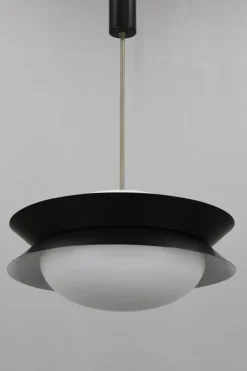 Pamono Vintage UFO Pendant Light by Josef Hurka for Napako, 1950s> Ceiling Lights