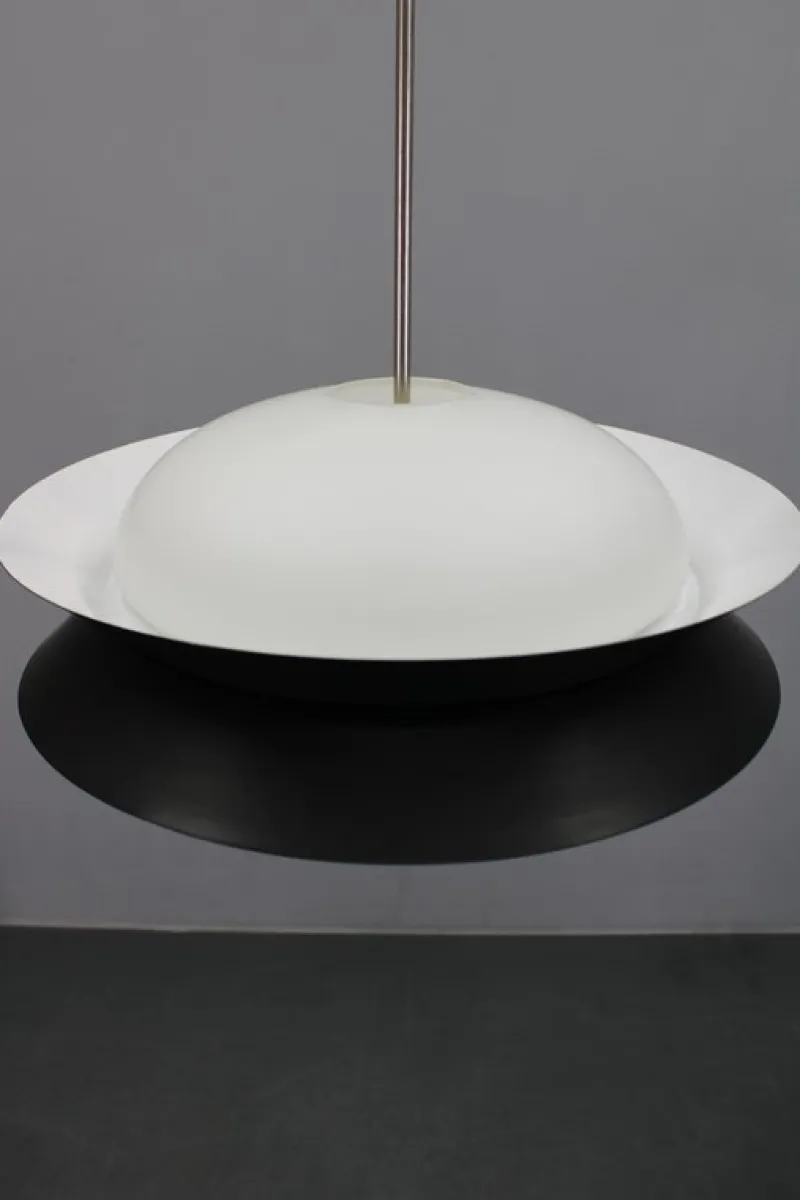 Pamono Vintage UFO Pendant Light by Josef Hurka for Napako, 1950s> Ceiling Lights