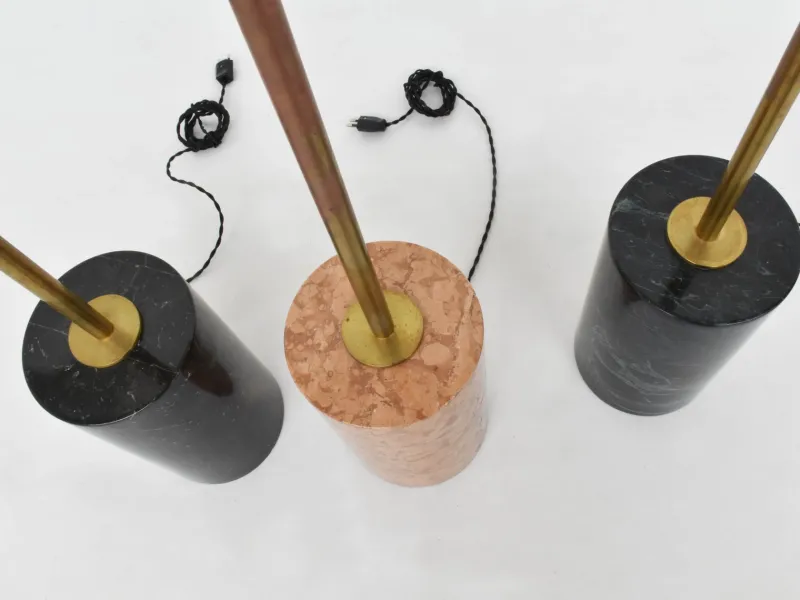 Pamono Vintage Upcycling Floor Lamps, 2010, Set of 3> Floor Lamps