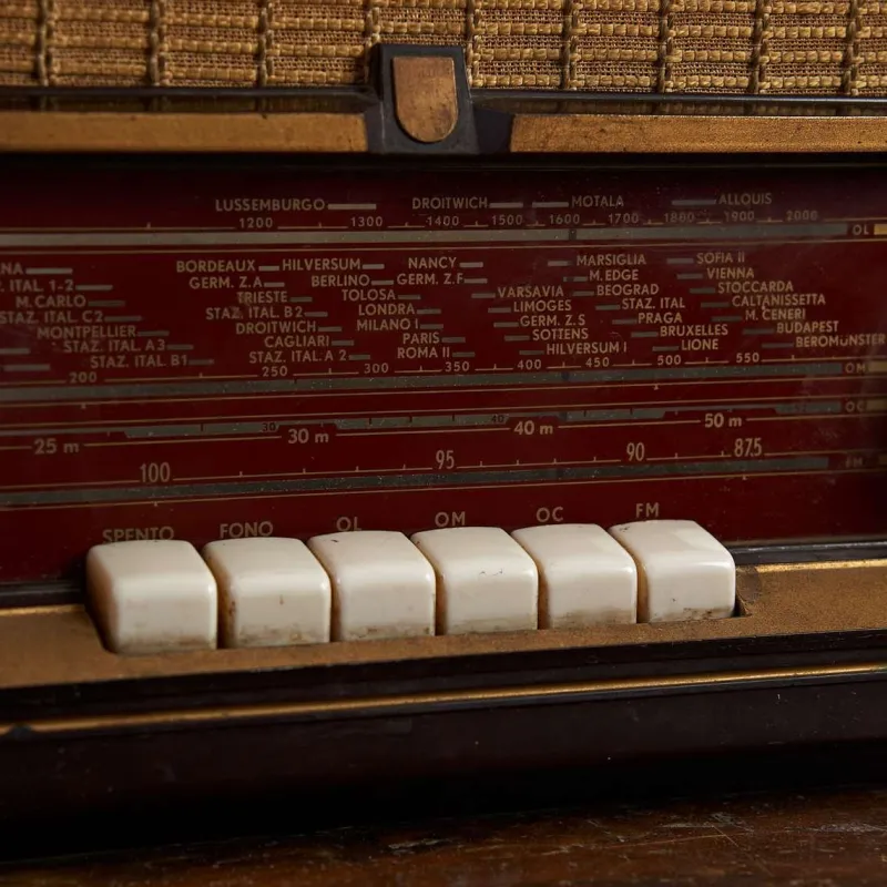 Pamono Vintage Valve Radio from Philips, 1950s> Electronics