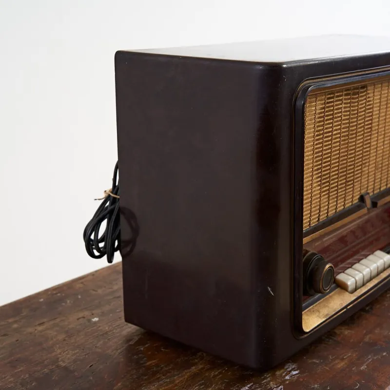 Pamono Vintage Valve Radio from Philips, 1950s> Electronics