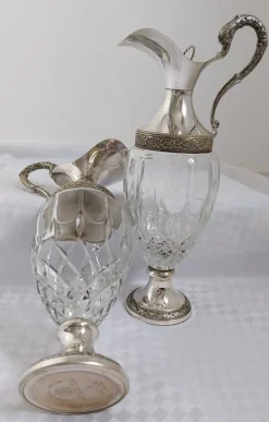 Pamono Vintage Vecchia Romagna Wine Decanters, 1950s, Set of 2><noscript><img width=