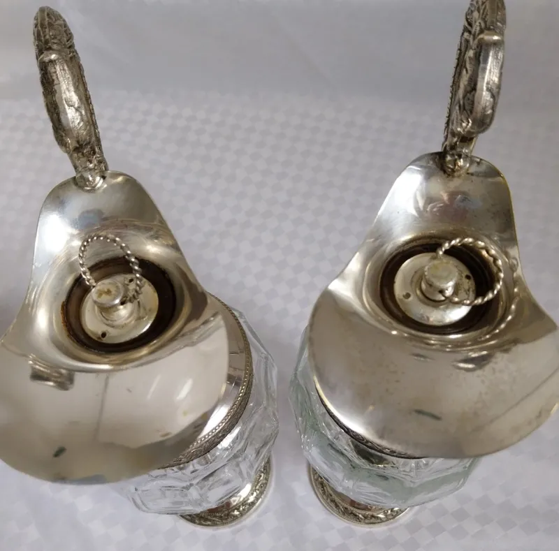 Pamono Vintage Vecchia Romagna Wine Decanters, 1950s, Set of 2> Bottles, Carafes & Jugs