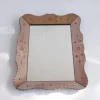 Pamono Vintage Venetian Rectangular Rose Wall Mirror with Floral Details and Cut Glass, Italy, 1960s> Mirrors