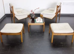 Sale Pamono Vintage Venus Living Room Set by Illum Wikkelso for Silkeborg, 1960s, Set of 5