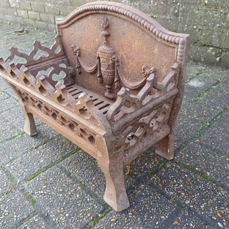 Online Pamono Vintage Victorian Fireplace Basket Hearth Grate
