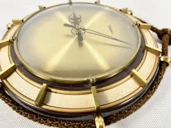 Pamono Vintage Wall Clock from Diehl, 1940s><noscript><img width=