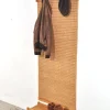 Online Pamono Vintage Wall Coat and Shoe Rack with Rattan, 1960s