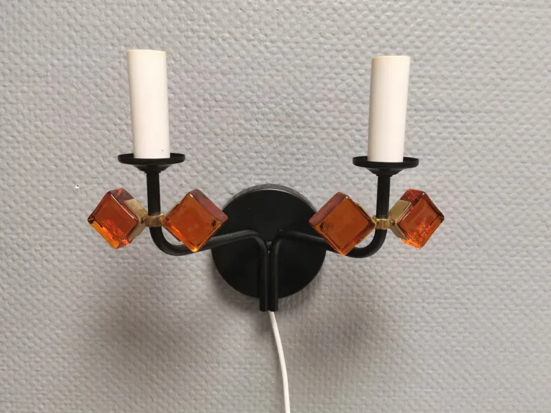Pamono Vintage Wall Lamp by Svend Aage Holm Sørensen for Holm Sørensen & Co, 1950s> Wall Lights & Sconces