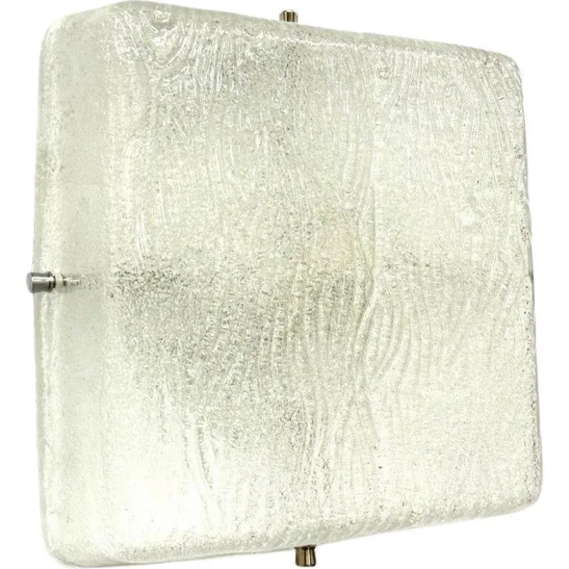 Sale Pamono Vintage Wall Lamp in Glass from Kalmar, 1960s