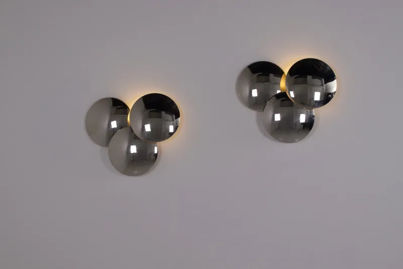 Pamono Vintage Wall Lights by Goffredo Reggiani, 1970s, Set of 2> Wall Lights & Sconces