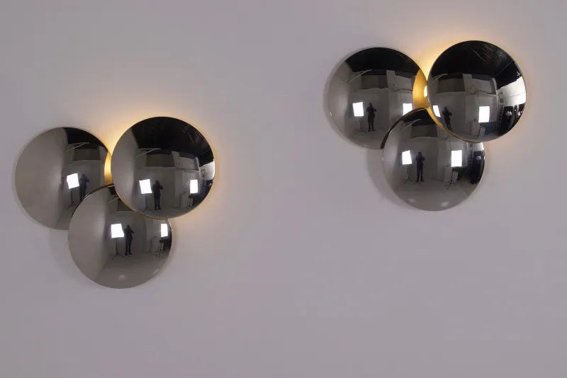 Pamono Vintage Wall Lights by Goffredo Reggiani, 1970s, Set of 2> Wall Lights & Sconces