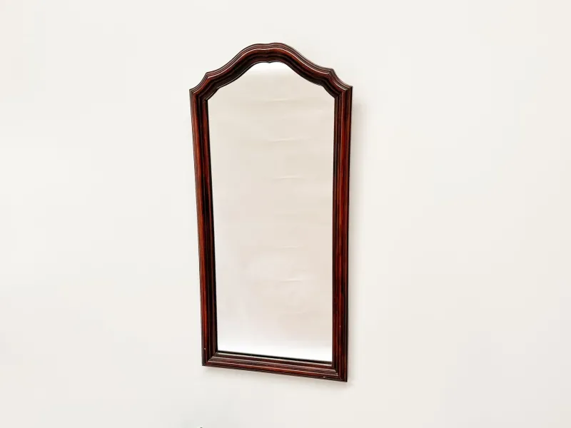 Pamono Vintage Wall Mirror with Ornate Frame, 1930s> Mirrors