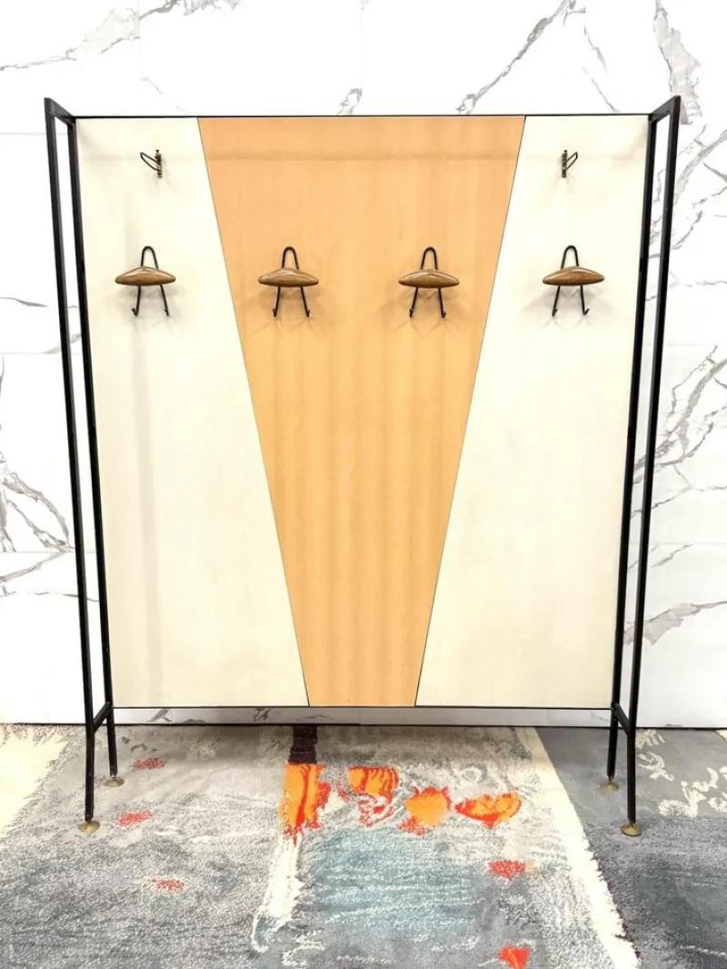 Outlet Pamono Vintage Wall Mounted Coat Rack, 1960s